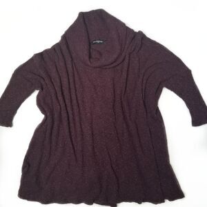 Cha Cha Vente Split Back Swing Top Purple Petite Large
